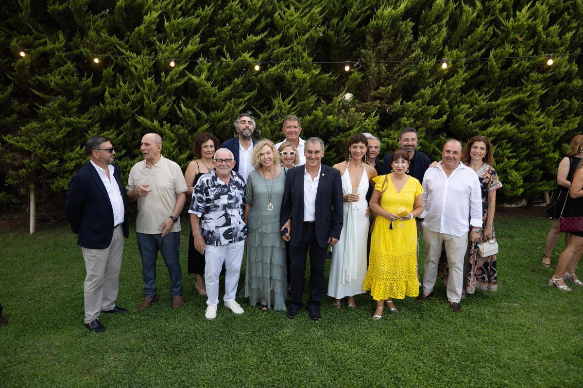 El comisario de la Policía Nacional de Ibiza se despide con una multitudinaria cena