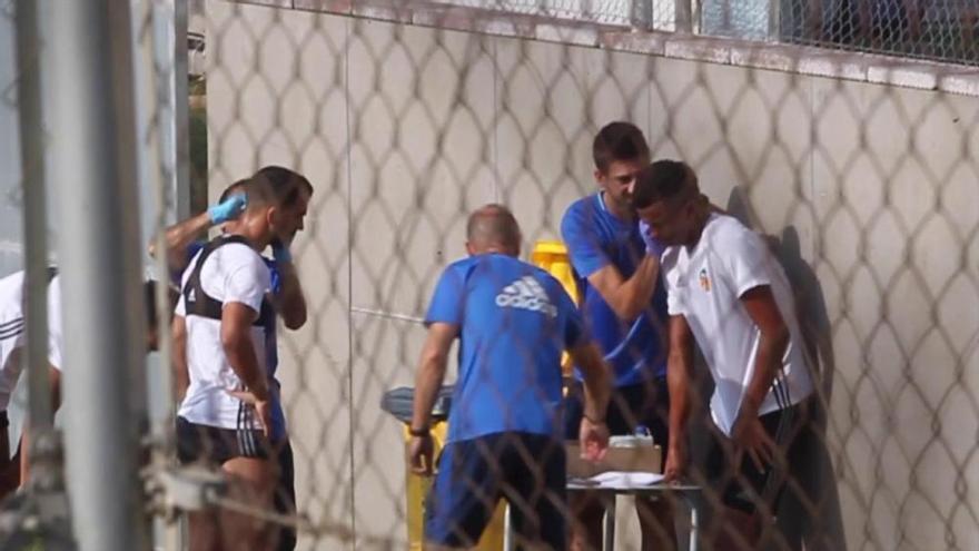 Prueba de lactato para la plantilla del Valencia CF