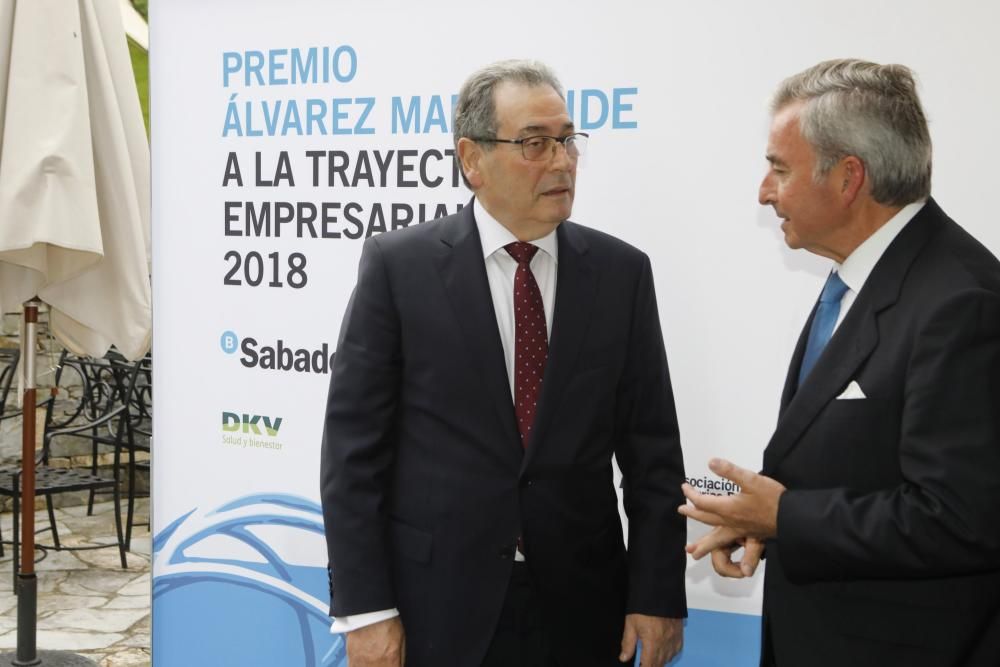 Premio Álvarez Margaride 2018 al empresario Sabino García Vallina, de TSK