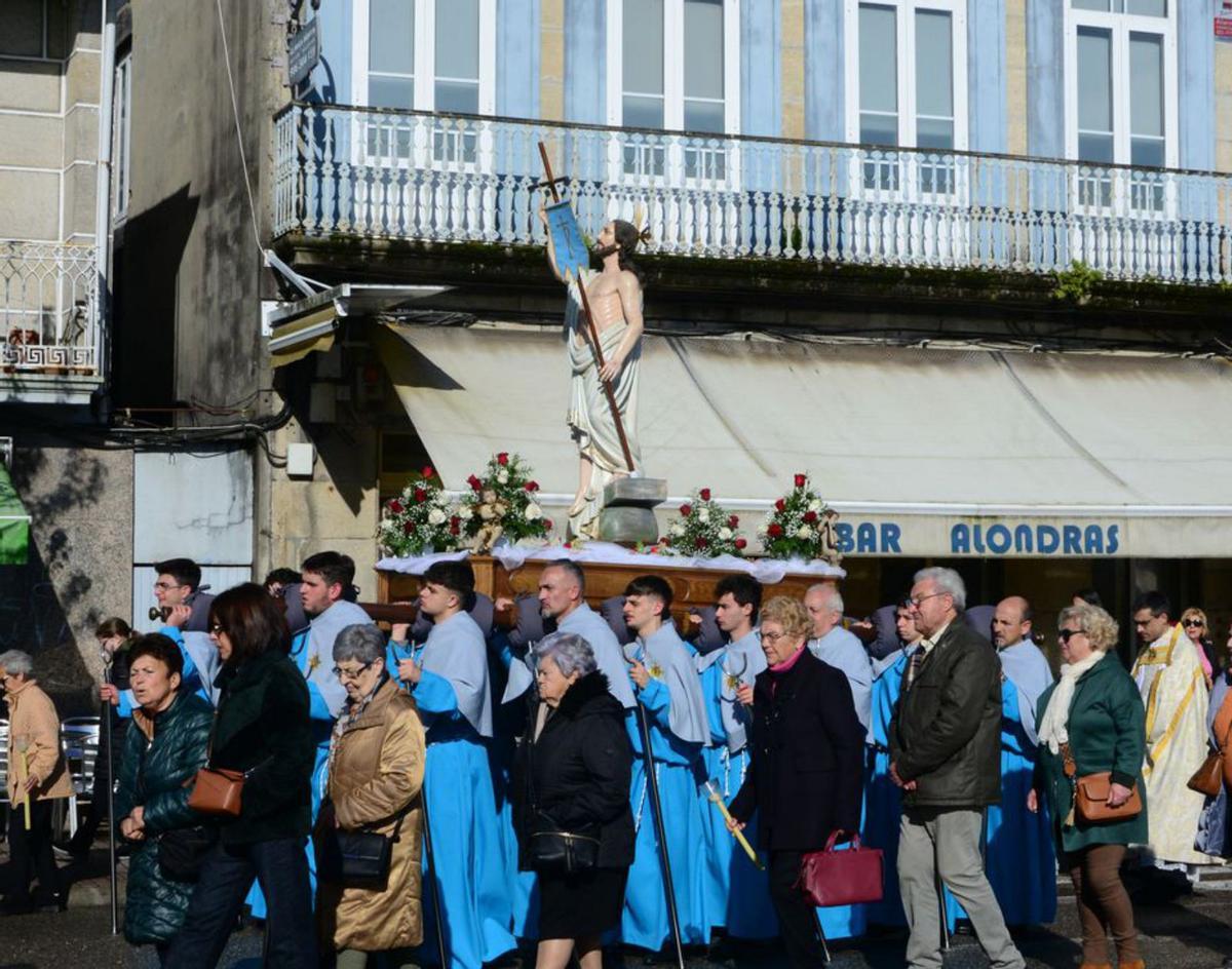El Cristo triunfante en la calle Eduardo Vincenti.   | // GONZALO NÚÑEZ