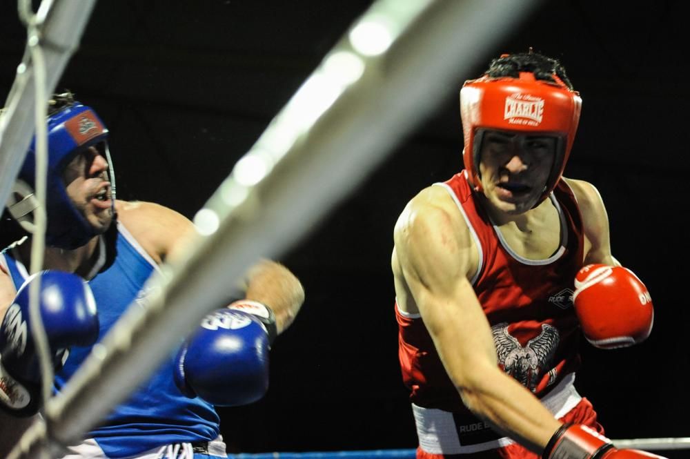 La noche del mejor boxeo gallego