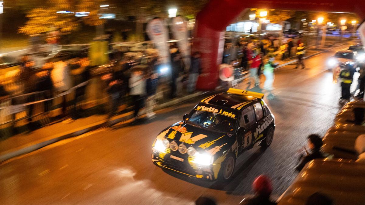 Imatges de la sortida del Ral·li 2000 Viratges a Manresa