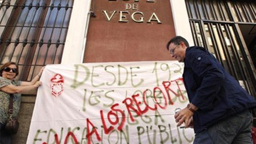 La Comunidad de Madrid cifra en 43 % el seguimiento de la huelga en secundaria