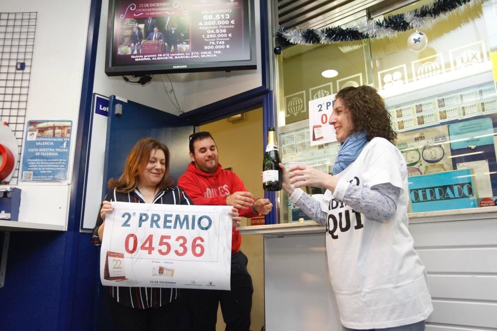 La administración del Centro Comercial El Saler que ha dado el segundo premio