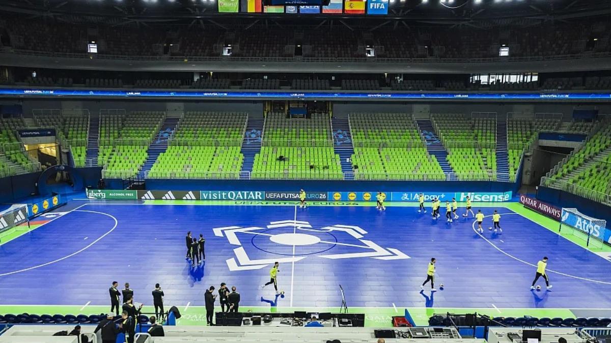 El imponente Arena Stozice de Ljubliana