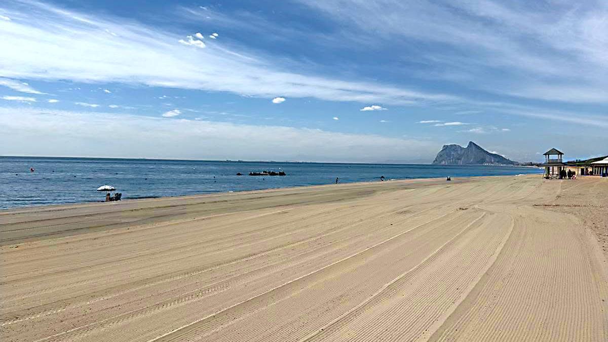 Playa de la Línea de la Concepción.