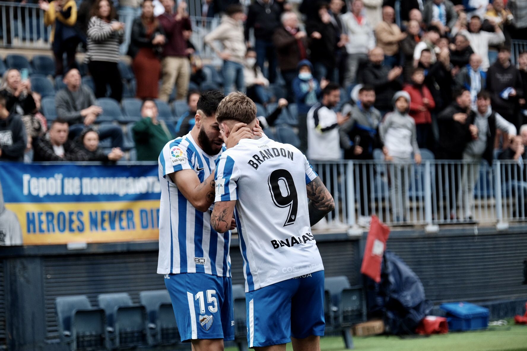 Las imágenes del Málaga CF - SD Éibar en La Rosaleda