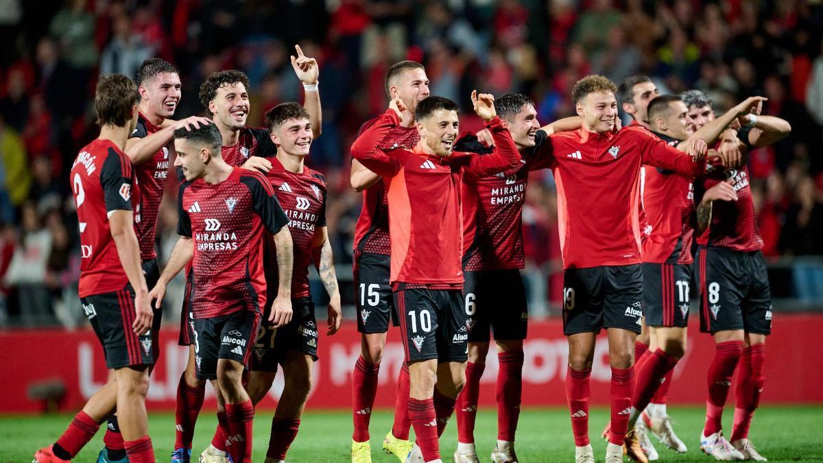 El Mirandés está siendo una de las sorpresas de la temporada