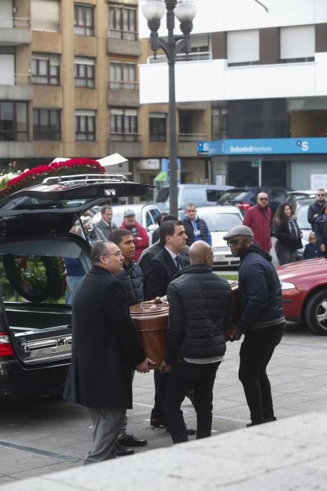 Funeral por Daniel Capellán en Avilés