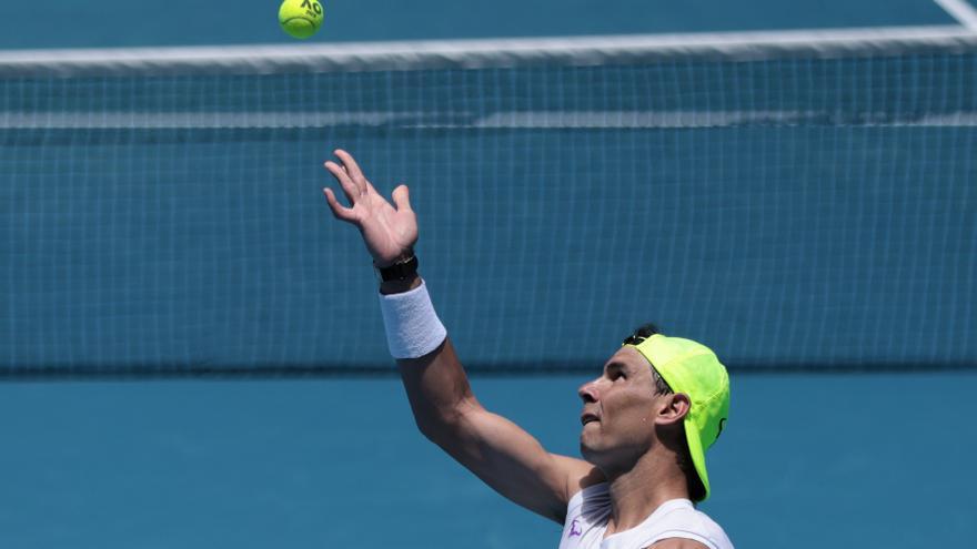 Nadal: &quot;Necesito ganar partidos, pero la preparación va bastante bien&quot;