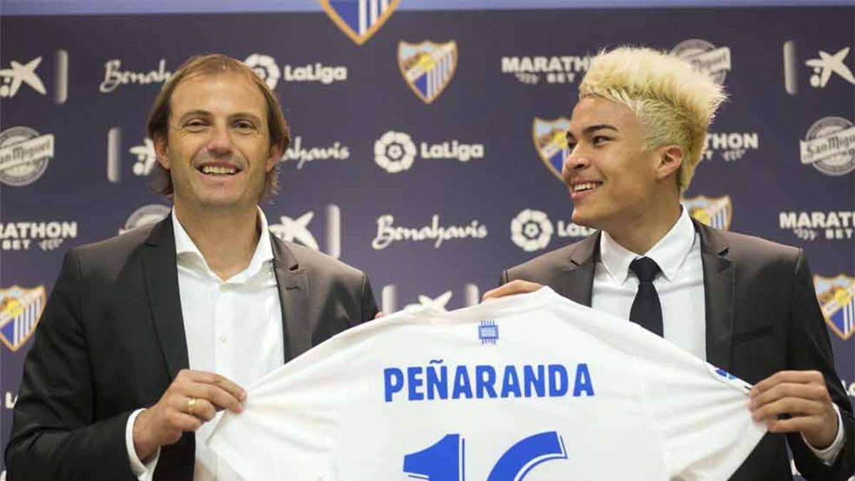 Peñaranda, el día de su presentación