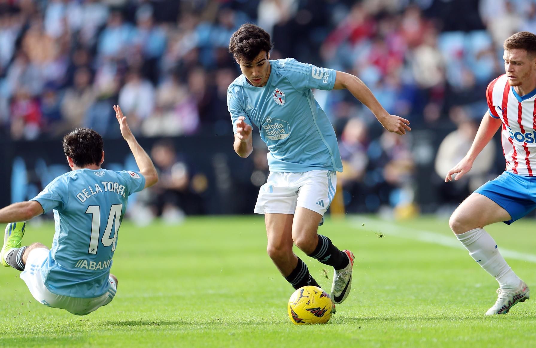 De la fiesta inicial a la decepción: las mejores imágenes del Celta-Girona