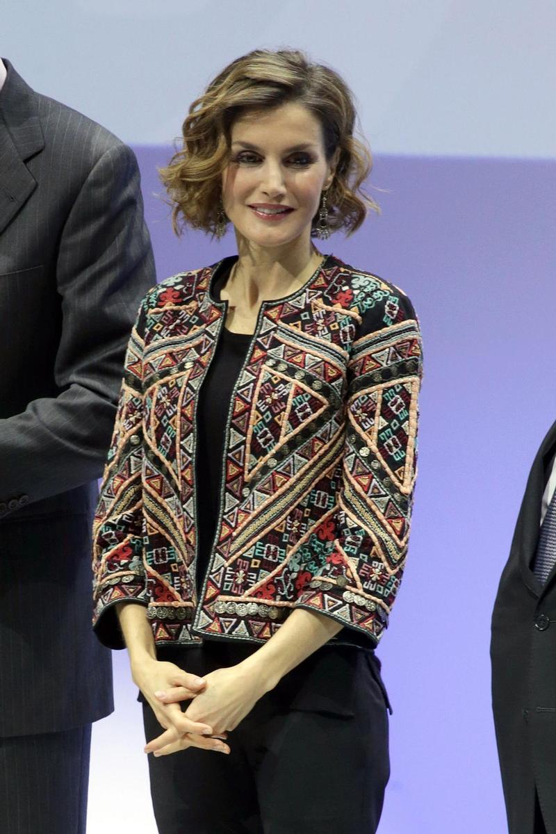 La chaqueta de Zara de Letizia Ortiz