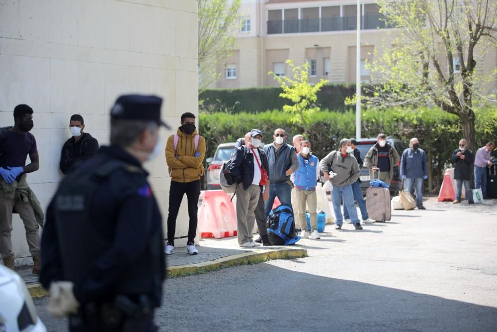 Coronavirus. El colegio mayor Séneca abre sus puerta para las personas sin hogar