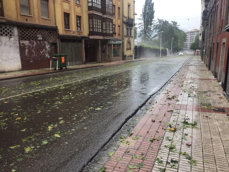 Granizada en Grado