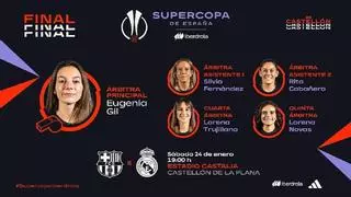 Una árbitra de la Pobla del Duc en la Final de la Supercopa de España