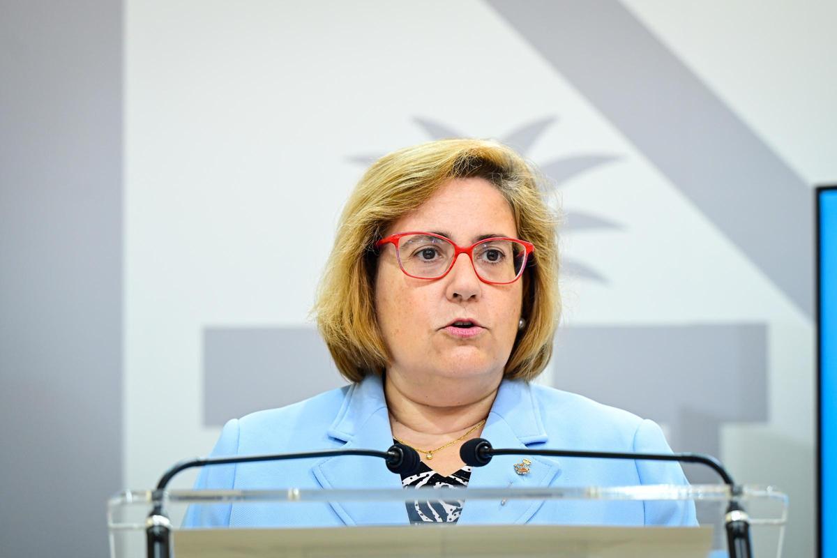 La regidora y portavoz de Cort, Mercedes Celeste.