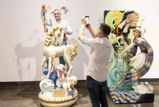 Pedro Luis Sirvent, homenajeado en la Exposición del Ninot