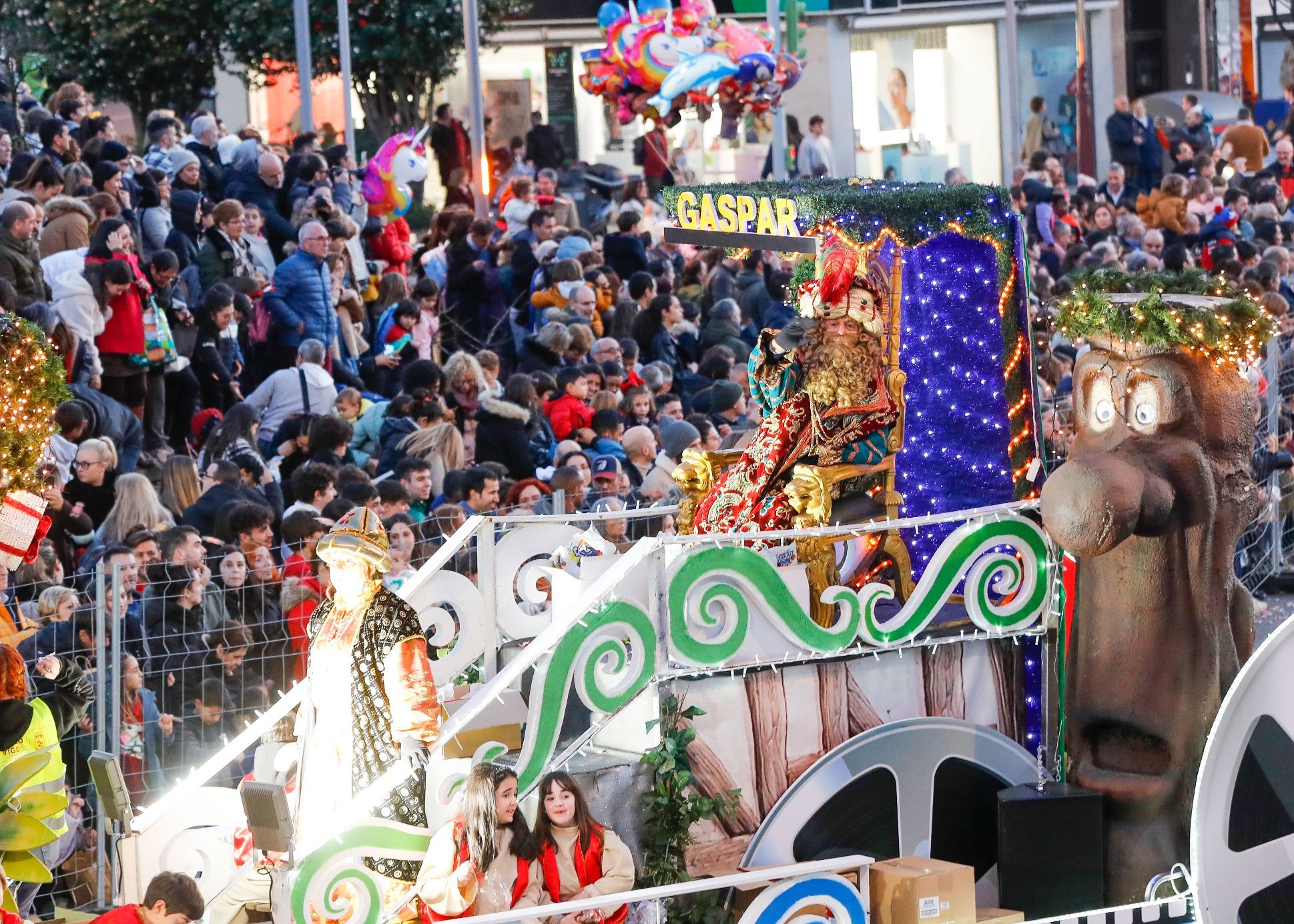 Los Reyes Magos regresan a Vigo, el epicentro mundial de la Navidad