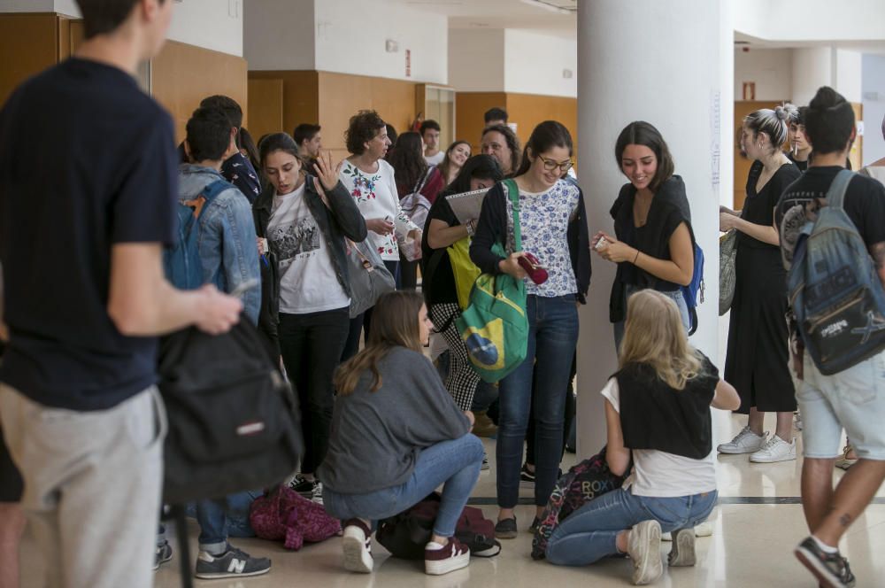 En la Universidad de Alicante se han examinado 3.494 estudiantes