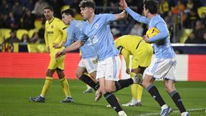 Villarreal - Celta : El gol de Larsen