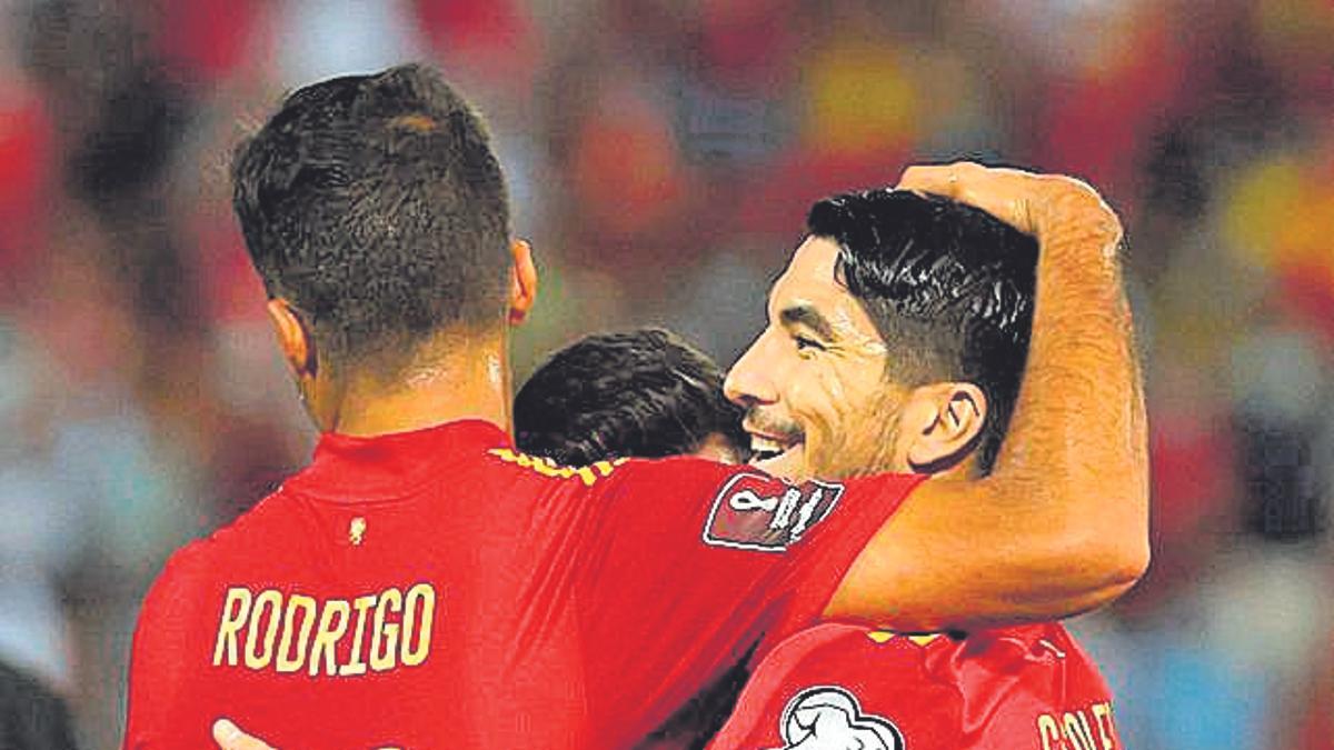 Carlos Soler con la Selección Española