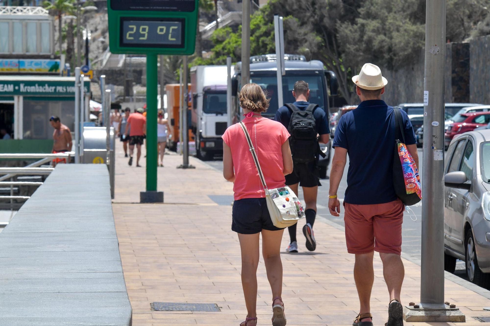 Ola de calor en Gran Canaria (16/07/2021)