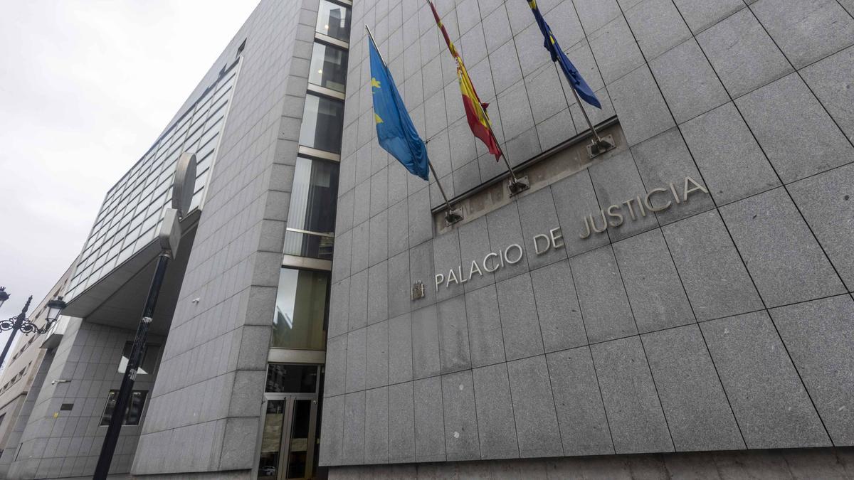 El Palacio de Justicia, en Llamaquique.