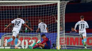 FC Barcelona - Girona: El gol de Stuani