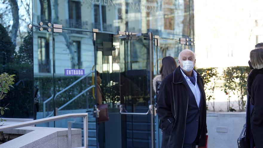 José Luis Moreno a su llegada a la Audiencia Nacional.