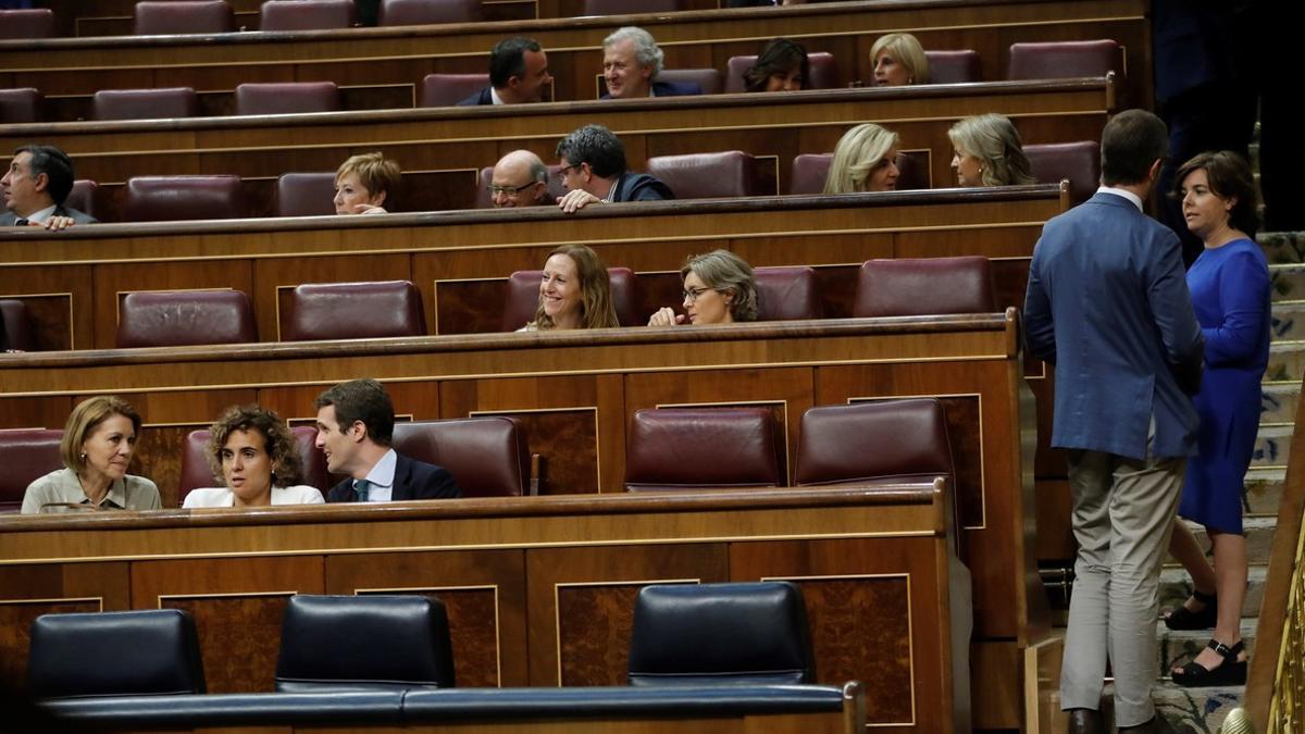 La abstención de Podemos y los independentistas tumbarán el techo de gasto