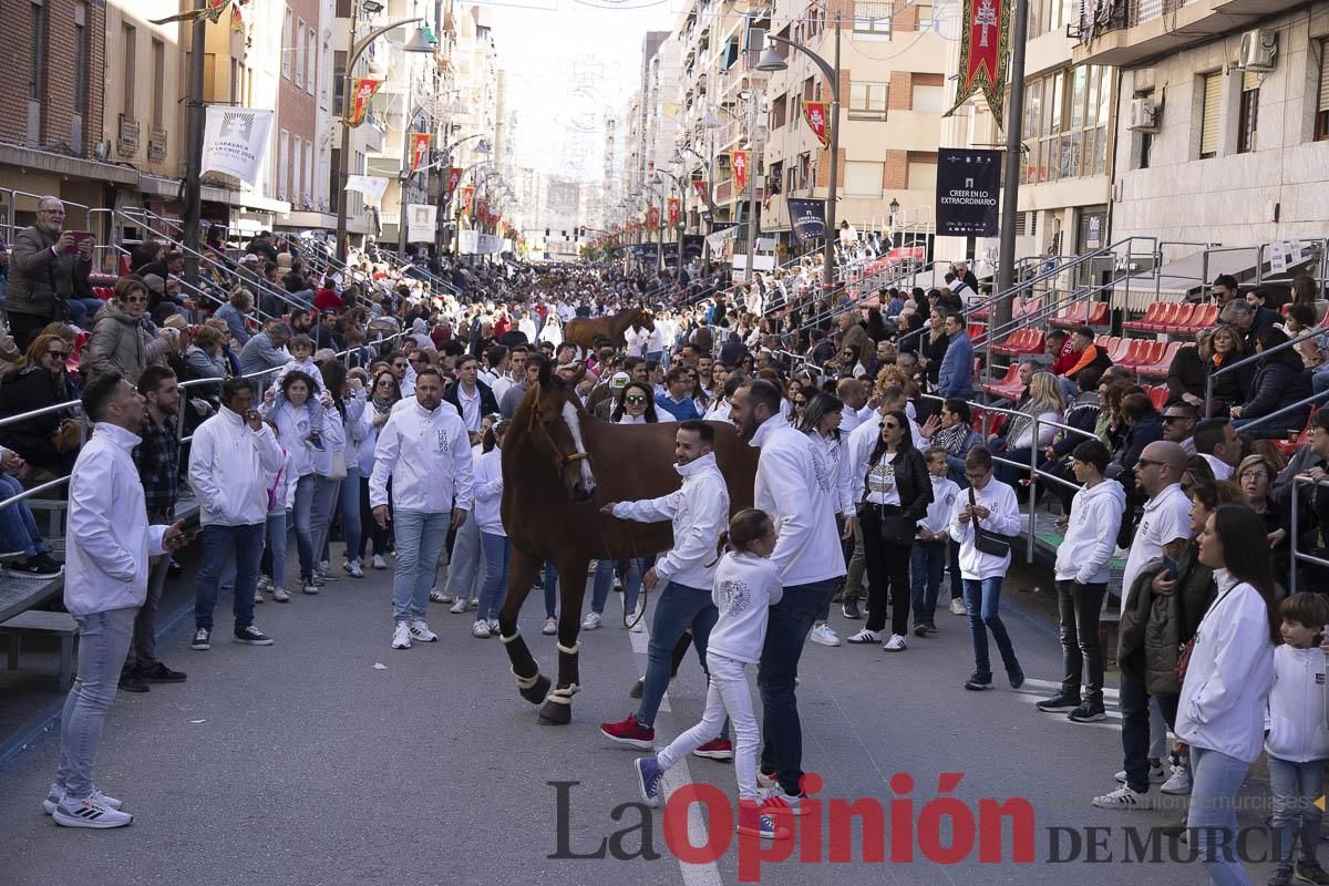 Concurso de caballo a pelo: pasacalles hasta el Hoyo en Caravaca