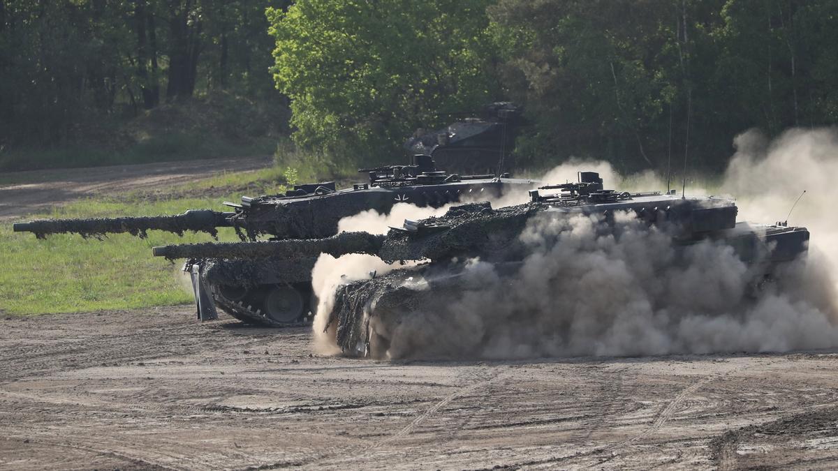 El Gobierno se comprometió a enviar a Ucrania diez Leopard 2 6A4.