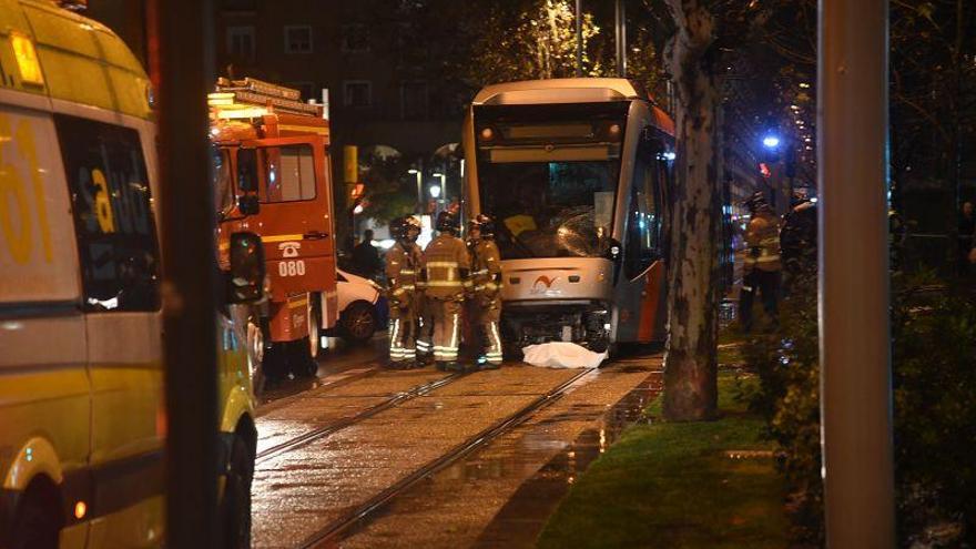 Fallece un peatón arrollado por el tranvía