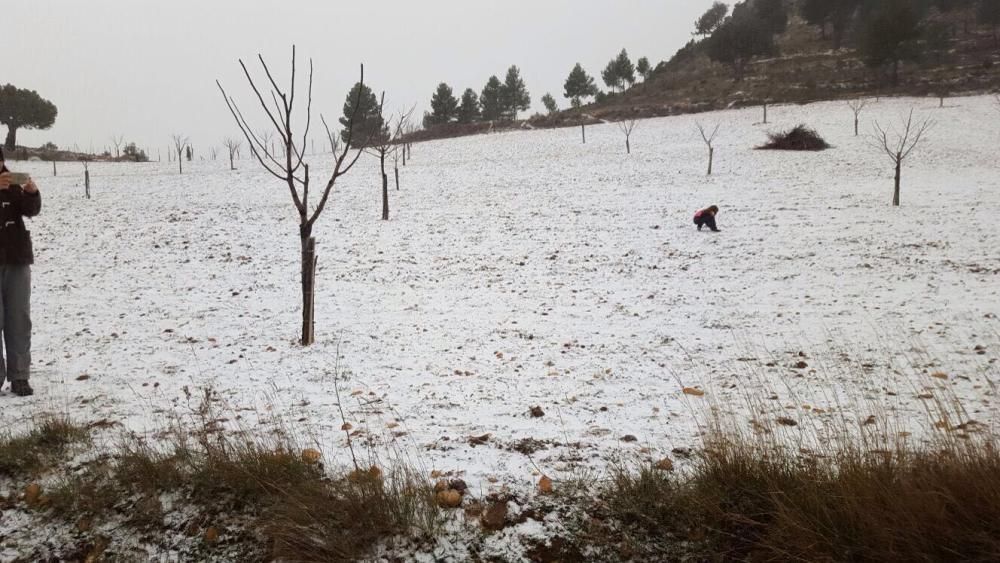 Primeras nieves en la Región