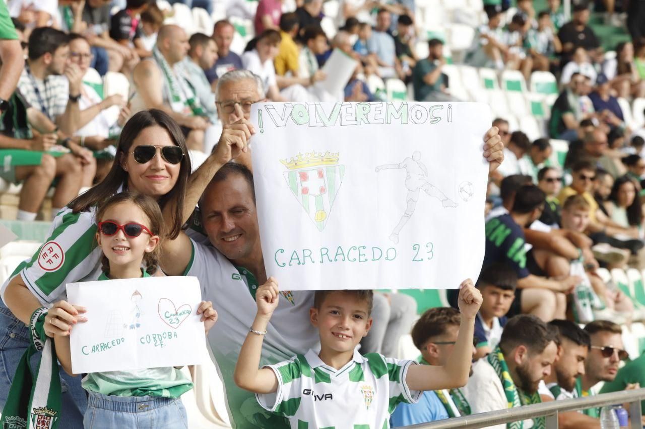 Córdoba CF-Ponferradina | Las imágenes de la afición blanquiverde en el play off de ascenso