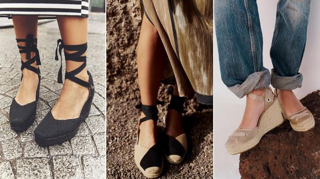 8 alpargatas con cuña de Zara, Mango y compañía que llevarás más allá de la Feria de Abril