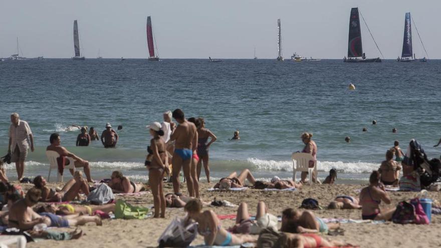 Un frente atlántico trae mañana el otoño a Alicante con lluvias y bajada de temperaturas