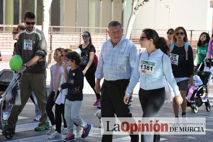 2.000 personas marchan contra el cáncer en Murcia