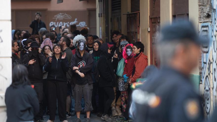 Desalojo del centro social okupado &#039;Ca la Caixeta&#039;