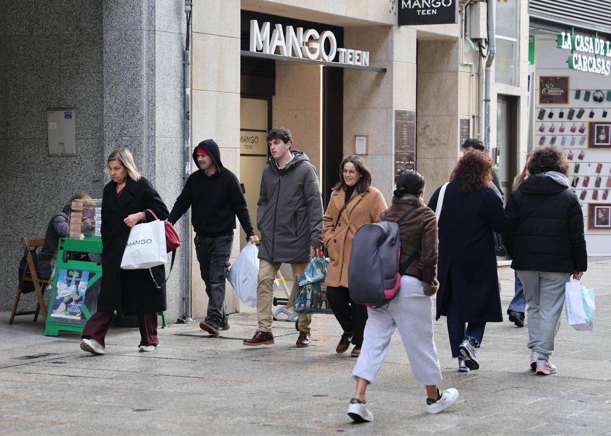 Vigo estrena unas rebajas de invierno «descafeinadas»