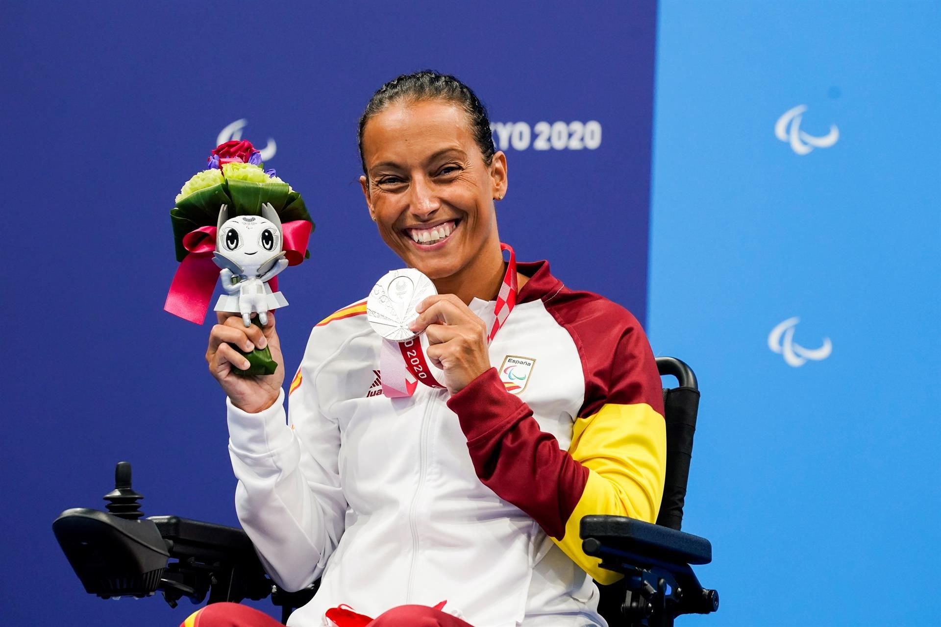 Teresa Perales se cuelga una nueva medalla en los Juegos Paralímpicos