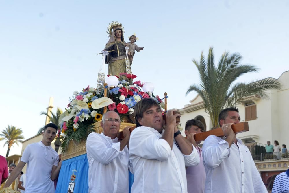 La Virgen del Mar recorre Cabo de Palos