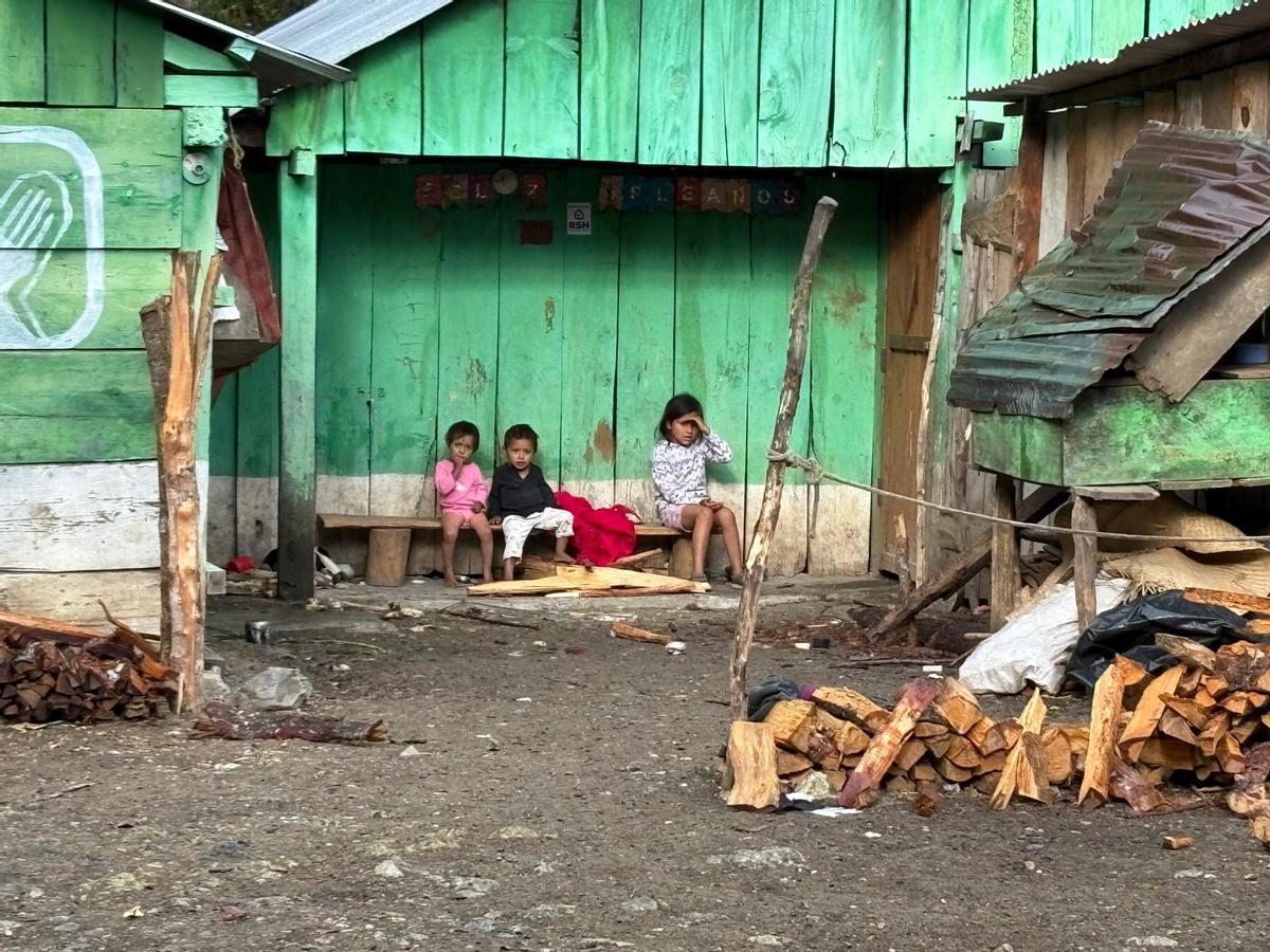 Zona del municipio de Chicamán, en Guatemala, donde trabaja la ONG langreana Conceyu de Solidaridá y Xusticia