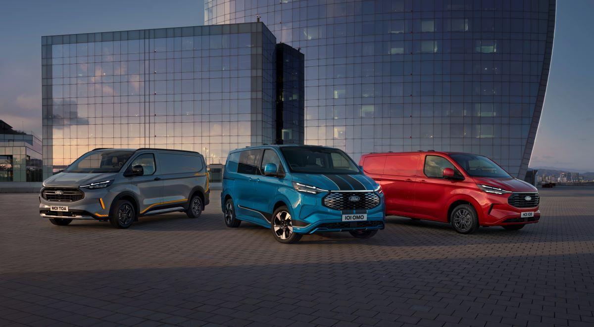 Nueva versión eléctrica de la Ford Transit E-Custom