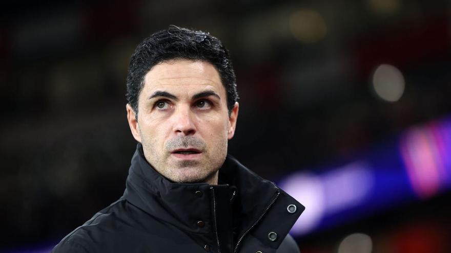 Mikel Arteta, sobre Merino: "Necesita algo de tiempo con su familia, y volverá con nosotros para el final de la temporada"