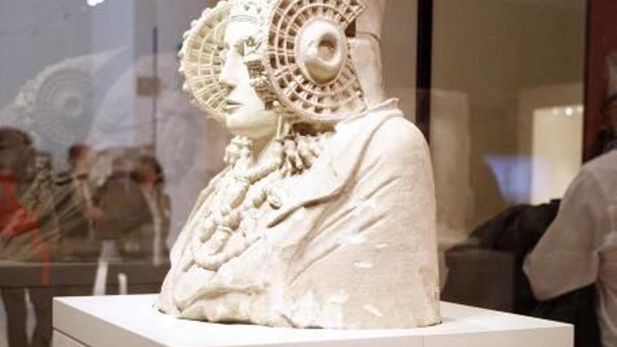 La Dama de Elche, en el Museo Arqueológico Nacional.