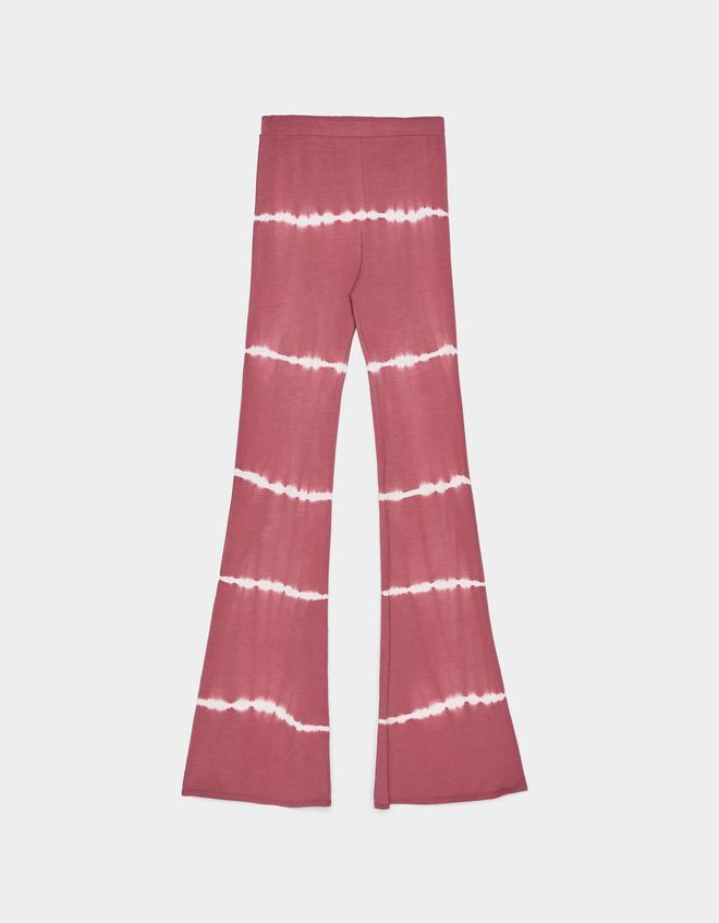 Pantalón tie-dye de Bershka