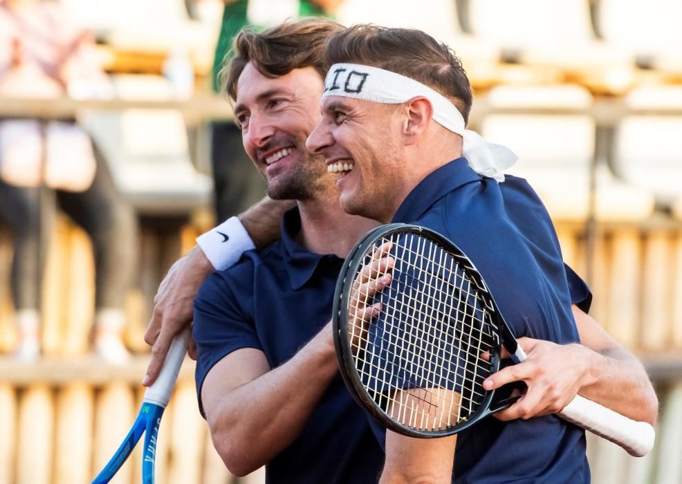 Partido de Ferrero y Joaquín contra David Ferrer y