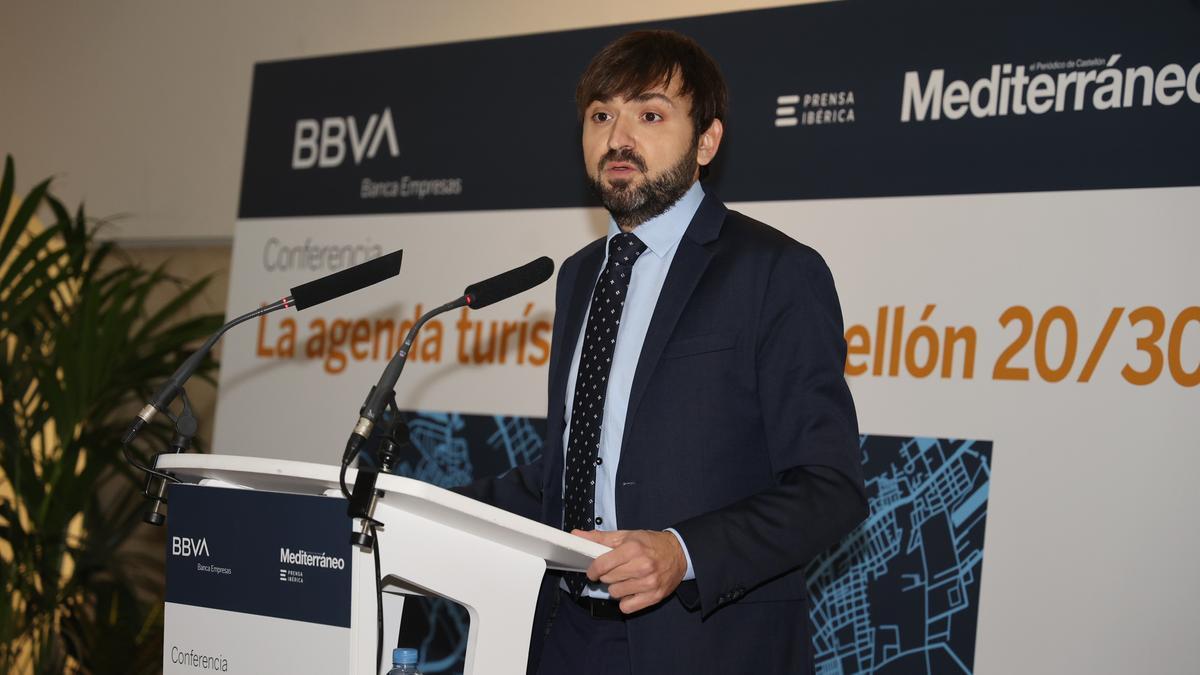 El director del centro de Banca Clientes de BBVA en Castellón, Pere Aldama